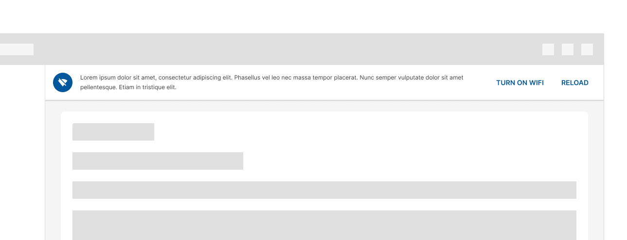 Banner placement multiline