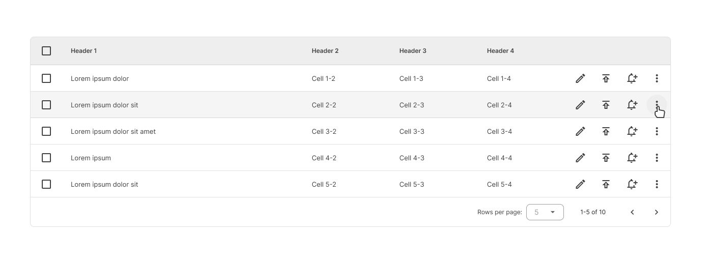 Data Tables filters dont