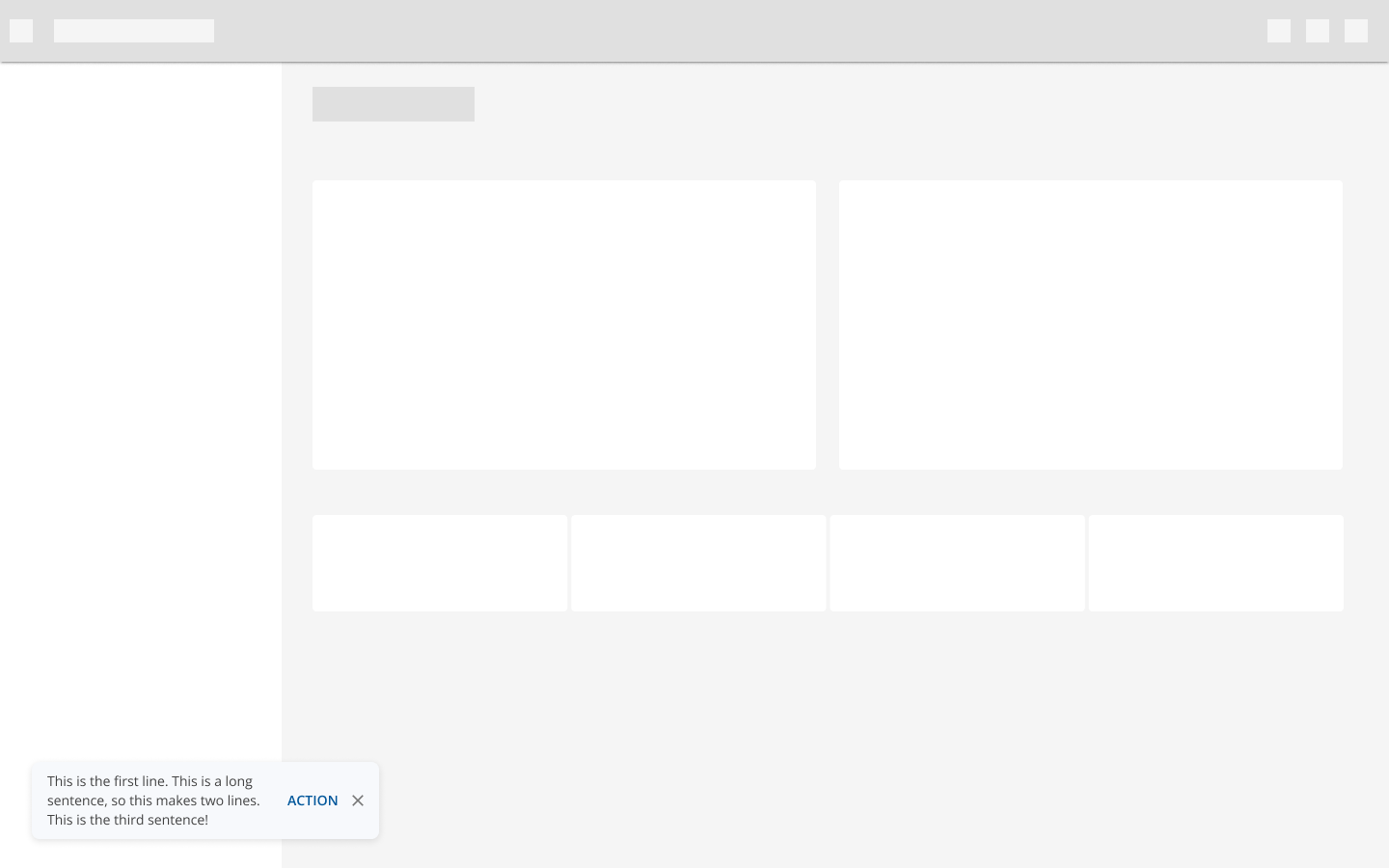 Snackbars how to use