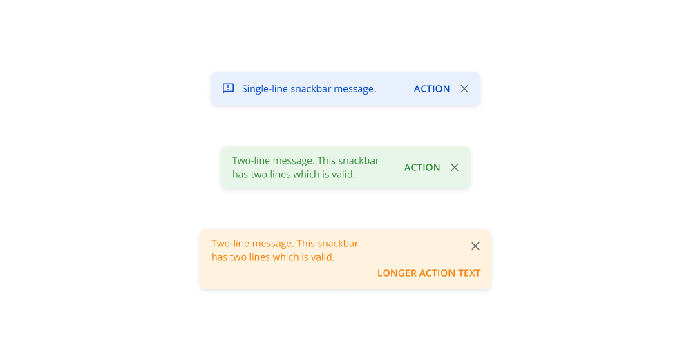 Snackbars