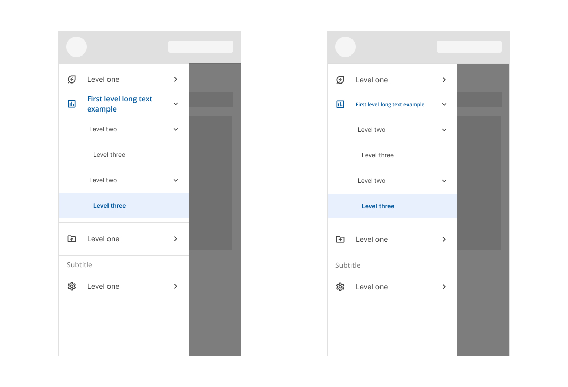 Navigation drawer destinations 2
