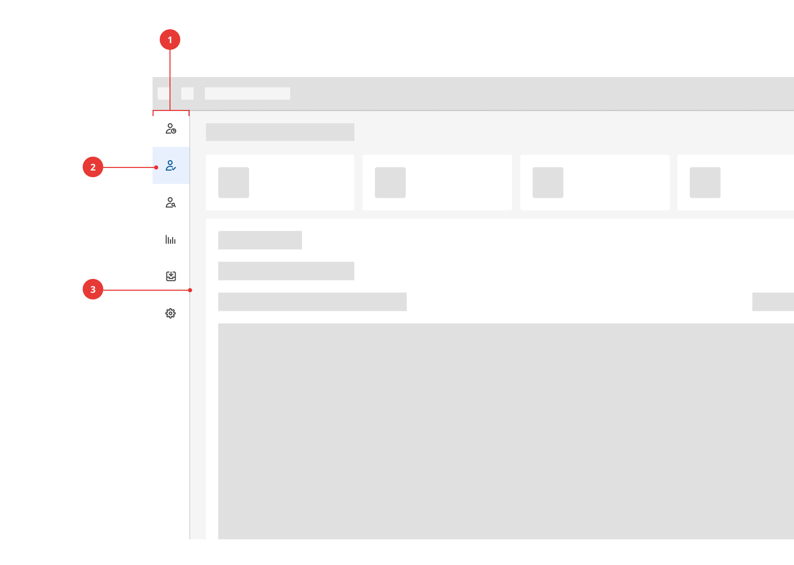Navigation rail anatomy